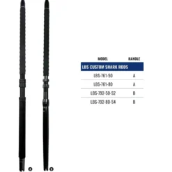 Okuma LBS Custom Shark Conventional Rods