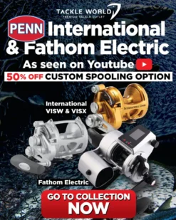 Penn International VISX 2-Speed Lever Drag Reels