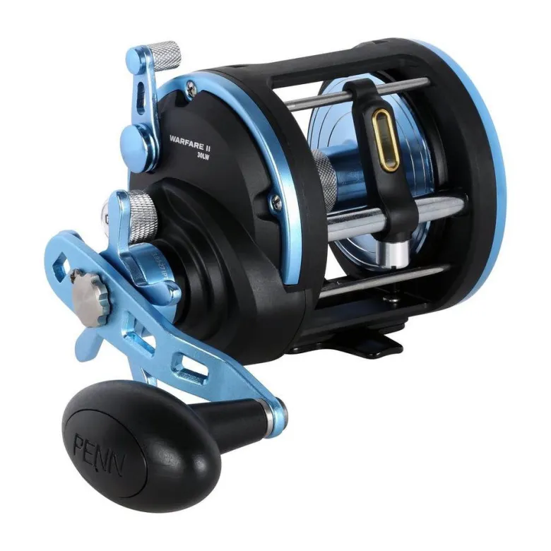 Penn Warfare II Star Drag Level Wind Conventional Reel