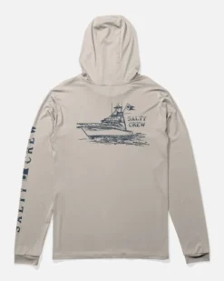 Salty Crew On Board Hood Sunshirt