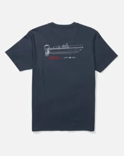 Salty Crew Whaler Schematic Crew Tees