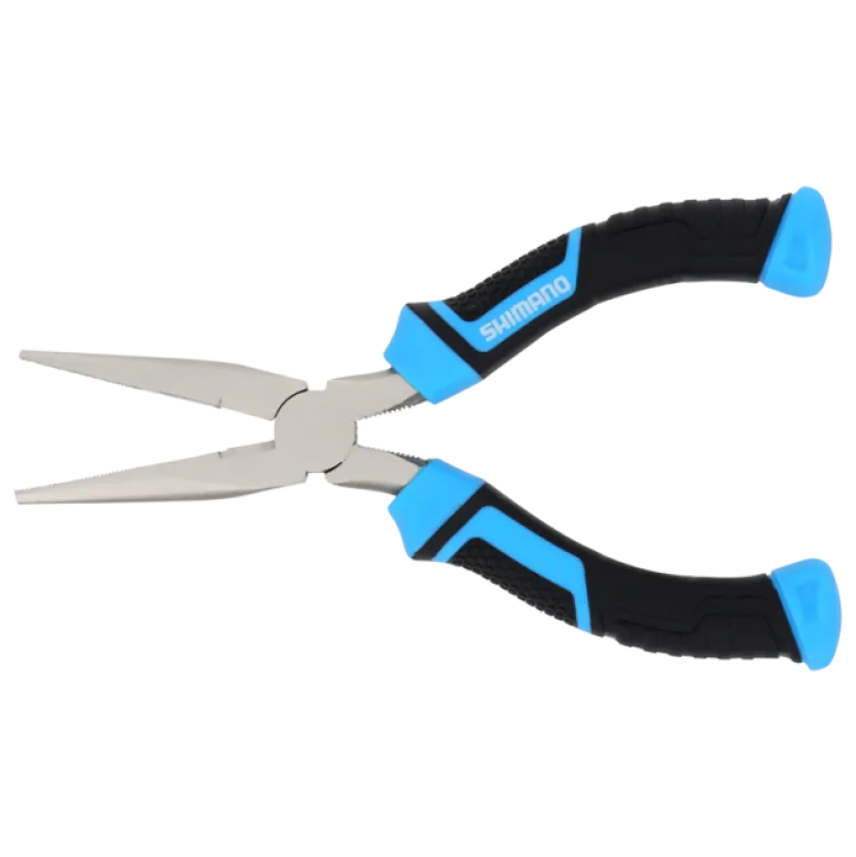 Shimano Brutas Silver Nickel Long Nose Pliers