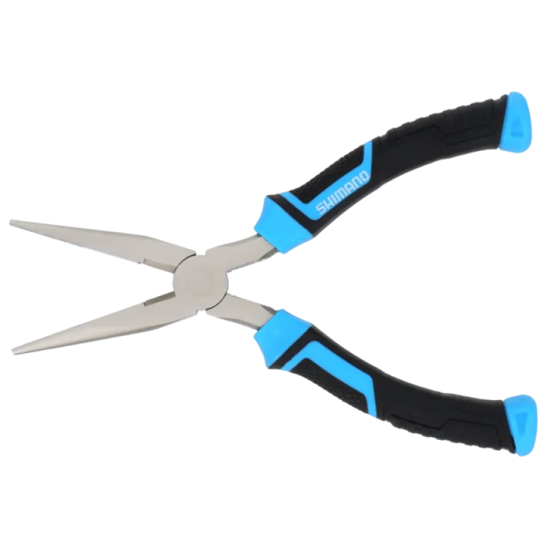 Shimano Brutas Silver Nickel Long Nose Pliers
