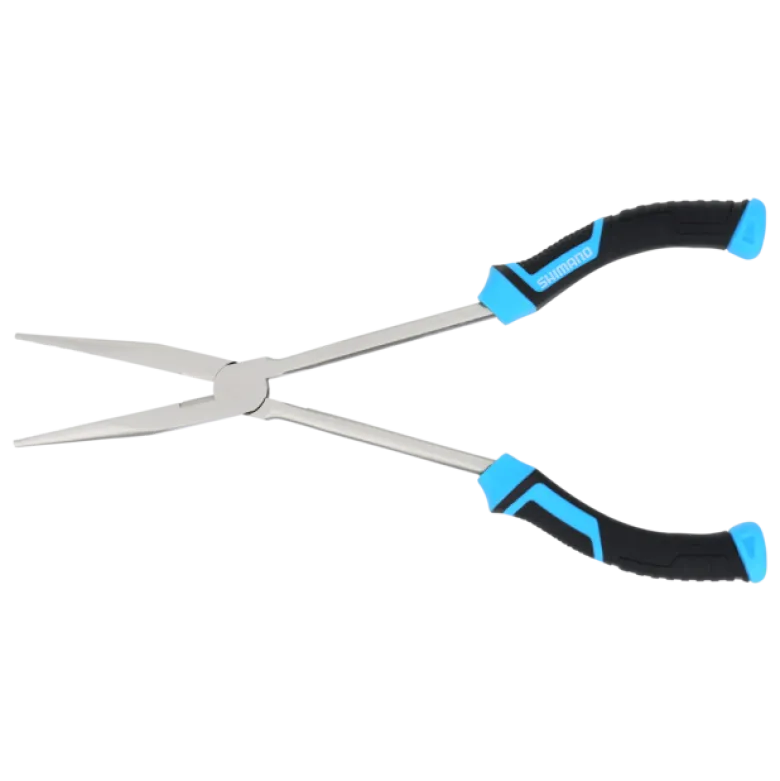 Shimano Brutas Silver Nickel Long Nose Pliers