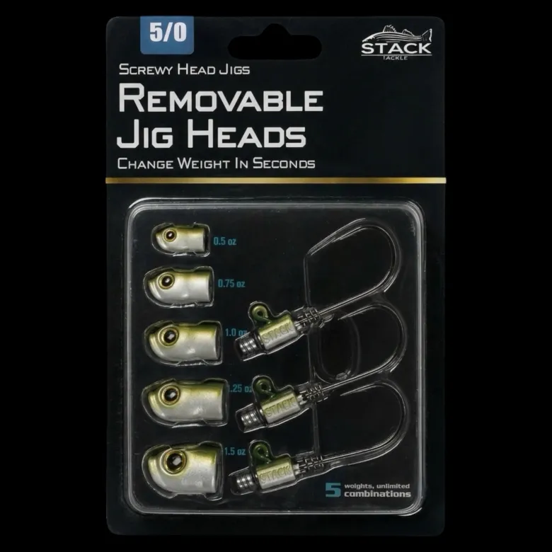 Stack Tackle Screwy Head Jigs