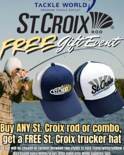 St. Croix GXR Bass System Spinning Combos