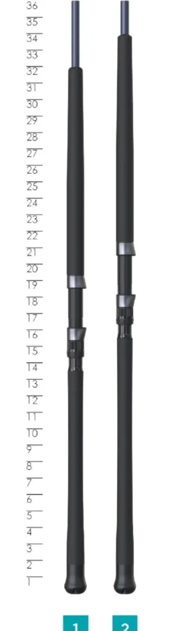 St. Croix 2025 STC ROGUE V BOAT Spinning Rods
