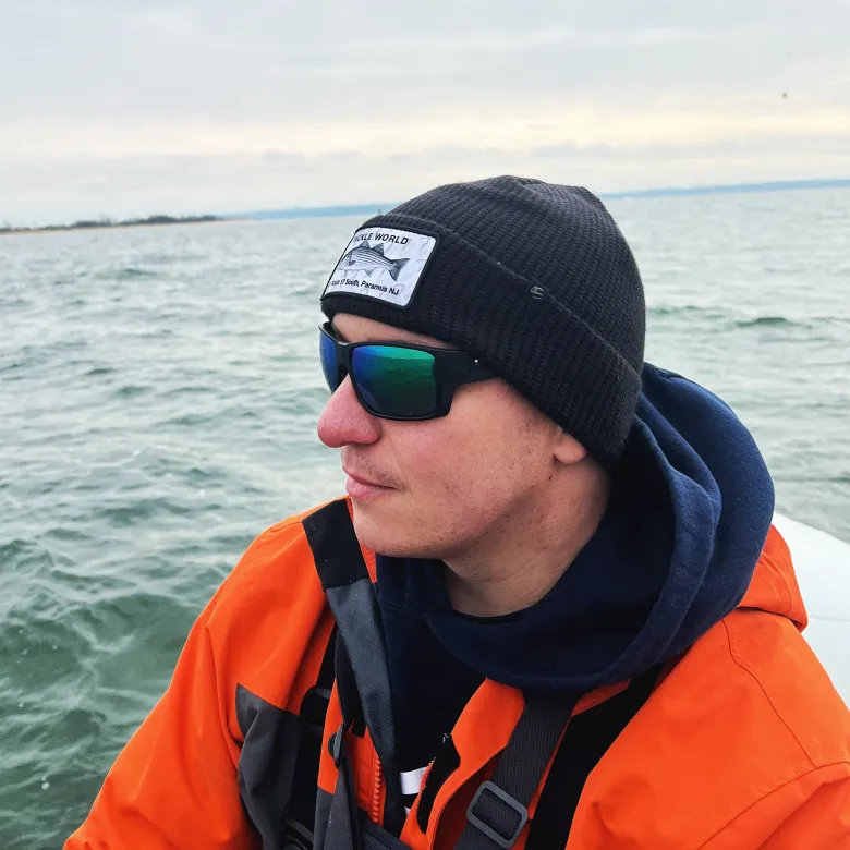 Tackle World Waffle Beanie Striped Bass