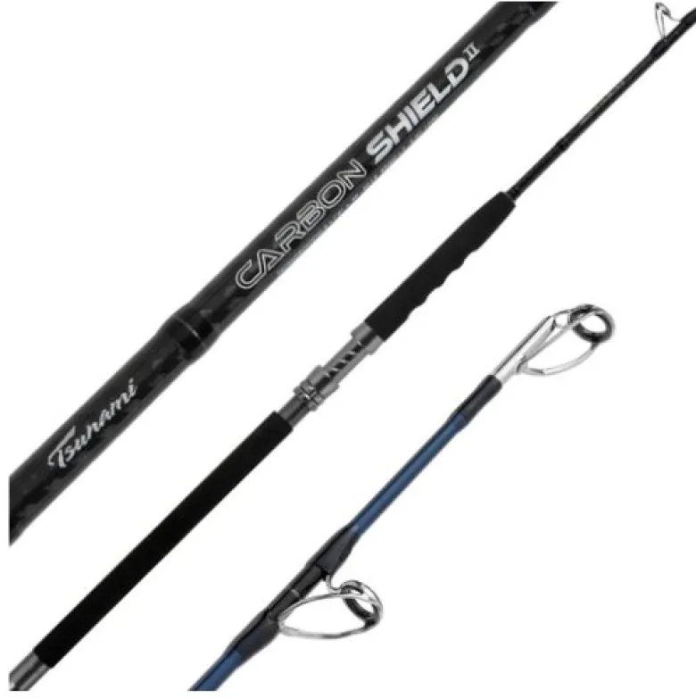 Tsunami Carbon Shield II Boat Casting Rods