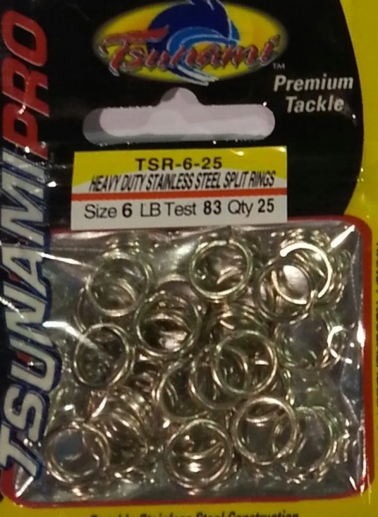 Tsunami Heavy Duty Stainless Steel Split Rings