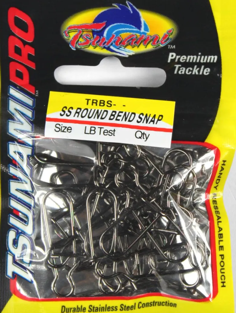 Tsunami TRBS Round Bend Snaps