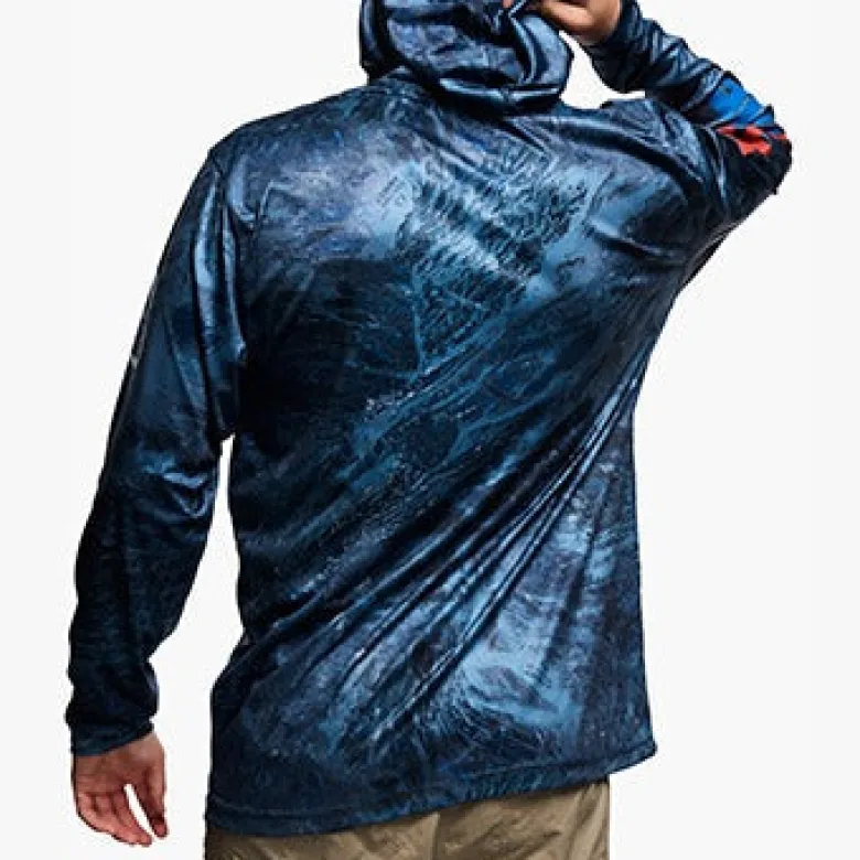 Xtratuf Blue Real Tree Aspect Unisex Hoodie