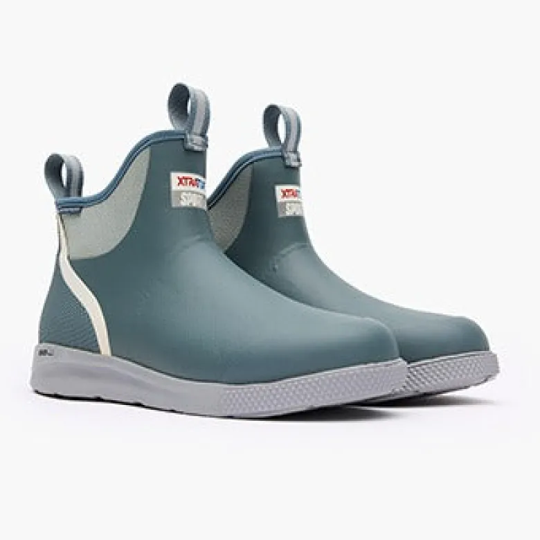 Xtratuf Men's 6" Ankle Deck Boots Stormy Blue