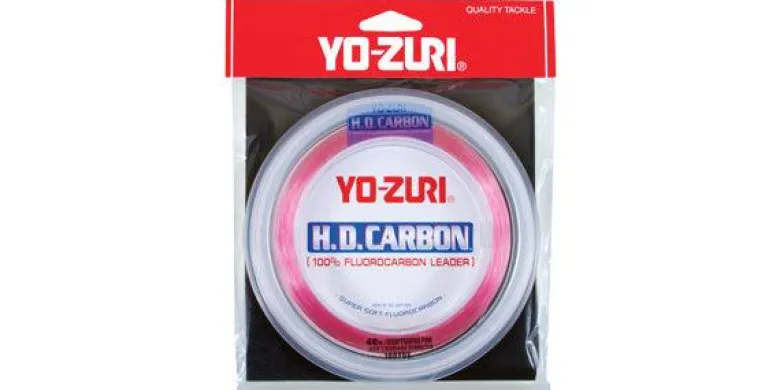 Yo-Zuri H.D. Carbon Disappearing Pink Fluorocarbon Leader