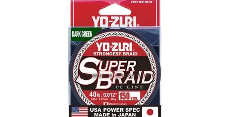 Yo-Zuri Superbraid Braided Line Dark Green